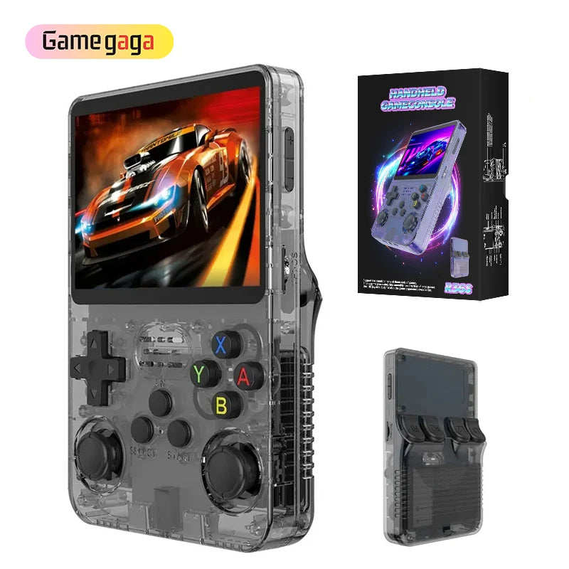 R36S Handheld Game Console Linux EE System 64GB 15000 Games 3.5 Inch Screen Retro Classic Handheld Gaming Player Video Games