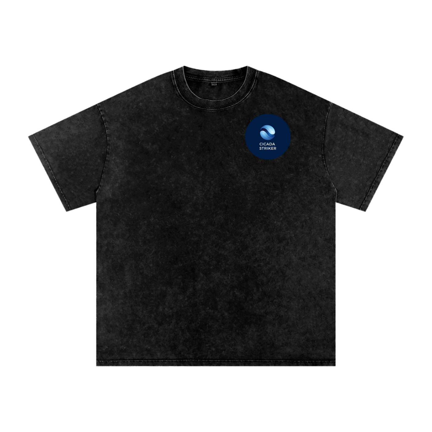 Cicada Striker GamePlay Mode Acid Wash Oversize T-Shirt - 250 GSM