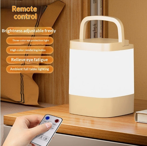 Bedroom Sleep-friendly Eye-care Charging Night Light For Student Dorms