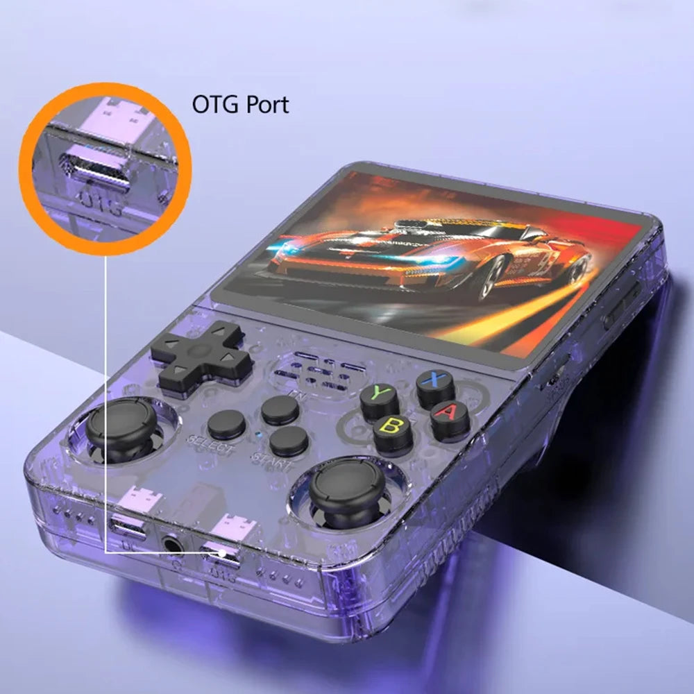 R36S Handheld Game Console  Linux EE System 64GB 15000 Games 3.5 Inch Screen Retro Classic Handheld Gaming Player Video Games