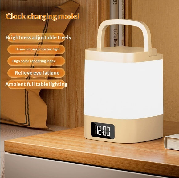 Bedroom Sleep-friendly Eye-care Charging Night Light For Student Dorms